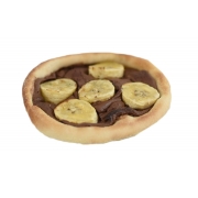 Esfihas Doces: Esfiha Choconana - Chocolate Preto e Banana