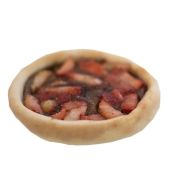 Esfihas Doces: Esfiha Sensação - Chocolate Preto e Morango
