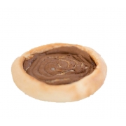 Esfihas Doces: Esfiha Prestígio - Chocolate Preto, Leite Condensado e Coco Ralado