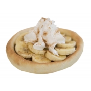 Esfihas Doces: Esfiha Banoffe - Doce de Leite, Banana, Chantily e Canela