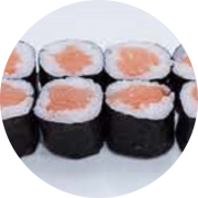 Hossomakis: Hossomaki Salmão 8 unid. - Hossomaki