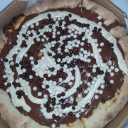 Esfihas Doces: 329-Chocolate Mista Cereais - Esfihas (Ingredientes: Cereais, Chocolate ao leite, Chocolate Branco)
