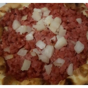 Esfihas Salgadas: 306-Calabresa I - Esfihas (Ingredientes: Calabresa Moída, Cebola)