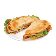 Lanches: Beiruth Especial - Beiruth (Ingredientes: Bacon, Filet de Frango, Ovo, Pão Sírio, Queijo, Salada, Selecione 01 Porção)