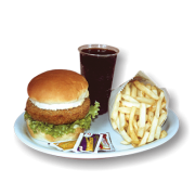 Lanches: Big Completo - Lanche (Ingredientes: 02 Hambúrgueres de Frango de Fabricação Própria, Alface, Batata, Cheddar, Duas Fatias de Queijo, Maionese, Tomate)