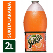 Refrigerante: Sukita laranja - 2 litros