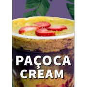 Sugestões: Cream Paçoca 700ml - Combo (Ingredientes: Açaí, Creme Paçoca, Fruta: Banana, Fruta: Morango, Granola, Leite em Pó)