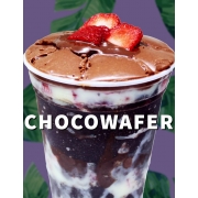 Sugestões: ChocoWaffer 700ml - Combo (Ingredientes: Açaí, Chocowaffer Preto, Creme de Avelã, Fruta: Morango, Leite Condensado)