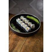 Uramakis: Uramaki Hawai - Camarão, Abacate e Cream Cheese