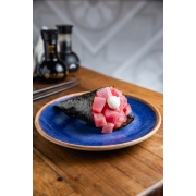 Temakis: Temaki Atum Filadélfia - Temaki (Ingredientes: Atum, Cream Cheese)