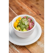 Bowls: Bowl Hawaiian - Bowl (Ingredientes: Abacate, Cebolinha, Cubos de Atum Cru, Gergelim, Manga, Pepino Agridoce em Conserva)