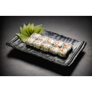 Uramakis: Ura Ebi Fila (10 pçs ) - Uramaki (Ingredientes: Camarão, Cream Cheese)