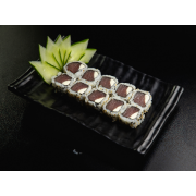 Uramakis: Ura Atum Fila ( 10 peças ) - Uramaki (Ingredientes: Atum E Cream Cheese)
