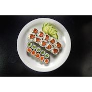 Combinados: Combo 2 (20 pçs) - 10 uramakis filadélfia + 5 shakemakis + 5 kappamakis