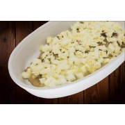 Pratos: Bife C/ Palmito na Manteiga - Prato Inteiro / Indicado de 2 à 3 pessoas (Ingredientes: Arroz, Bife, Fritas)