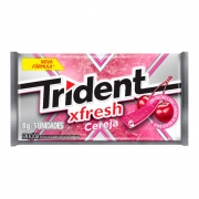 Bala, pirulitos, Chicletes: Trident Cereja)