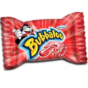 Bala, pirulitos, Chicletes: Bubbaloo Morango)