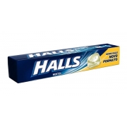 Bala, pirulitos, Chicletes: Halls Azul)