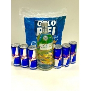 Gelo de coco para drinks - 250ml