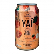 Chás: Chá Verde Sabor Frutas Vermelhas - Chá Yaí (290ml)