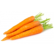 Legumes, Tubérculos e Raízes: Cenoura (250g) - Legumes, Tubérculos e Raízes