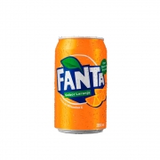 Refrigerantes Lata: Fanta - Laranja (Lata) - 350ml