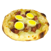 Tradicional: Esfiha de bacon com ovos - tradicional