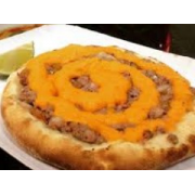 Gourmet: Esfiha de hamburguer com cheddar - Gourmet