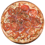 Tradicionais: Tradicional(Sem alteração de ingredientes) - Pizza Pequena (Ingredientes: Mussarela, Orégano, Presunto, Tomate)