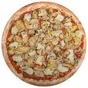 Premium: Bufala - Pizza Grande (Ingredientes: Alcachofra, Azeite de Oliva, Manjericão, Mussarela de Búfala, Orégano)