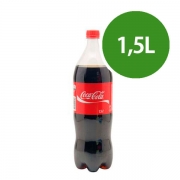 Refrigerante 1,5L / 2L: Coca-Cola 1,5L - Refrigerante Cola