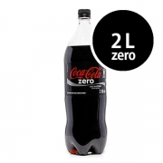 Refrigerantes: Coca-Cola Zero 2L - Refrigerante Cola
