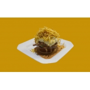 Batatas Recheadas: Strogonoff de Carne Champignon Catupiry - Batata Recheada | Pequena (Ingredientes: Catupiry, Champignon, Strogonoff de Carne)