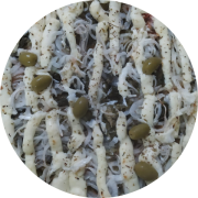 Salgadas: 34-Escarola I - Pizza Grande (Ingredientes: ...Cebola, Catupiry, Escarola, Molho de Tomate em Baixo, Oregano)