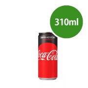Refrigerante: Coca-Cola Zero Lata 350ml ou 310ml - Refrigerante Cola