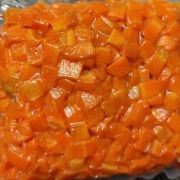 Processados: Abóbora Picada 500g - R$15,99 Kg