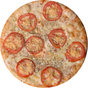 Tradicionais: Napolitana - Pizza Família (Ingredientes: Molho, Mussarela, Orégano, Parmesão Ralado, Tomate)