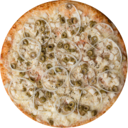 Tradicionais: Palmito - Pizza Família (Ingredientes: Azeitona, Cebola, Molho, Mussarela, Orégano, Palmito)