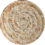 Tradicionais: 4 Queijos - Pizza Família (Ingredientes: Catupiry, Molho, Mussarela, Orégano, Provolone, Ricota)