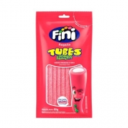 Bala, pirulitos, Chicletes: Fini Tube Morango Azedinha)