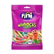 Bala, pirulitos, Chicletes: Fini Minhoca Azedinha)