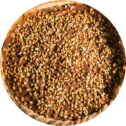 Doces: Nutella e Castanhas - Pizza Grande (Ingredientes: Castanha-de-Caju, Nutella®)