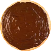 Doces: Chocolate Preto - Pizza Grande (Ingredientes: Chocolate Preto)
