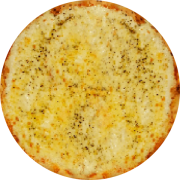 Tradicionais: Mussarela - Pizza Grande (Ingredientes: Molho de tomate, Mussarela, Orégano)