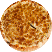 Doces: Banana C/ Canela - Pizza Grande (Ingredientes: Banana, Canela, Leite Condensado, Mussarela)