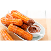 Sobremesas: Churros - 4 Churros com Doce de leite