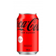 Refrigerantes: Coca-Cola Sem Açucar Lata 350ml - Refrigerante Cola