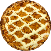 Especiale: 11- Frango com Catupiry - Pizza Grande (Ingredientes: Azeitona, Catupiry, Frango Desfiado, Molho de Tomate, Orégano)