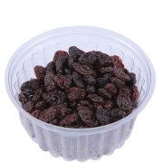 Frutas Cristalizadas e castanhas: uva Passas 150g - R$ 34,99 Kg