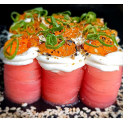 Jhou: atum Ice pepper jelly 04 Peças - Jhou Normal (Ingredientes: creme chesse)